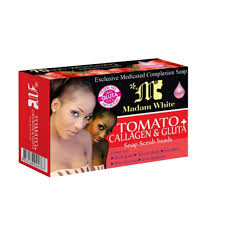 Madam White Tomato, Collagen & Gluta Skincare Soap - 4